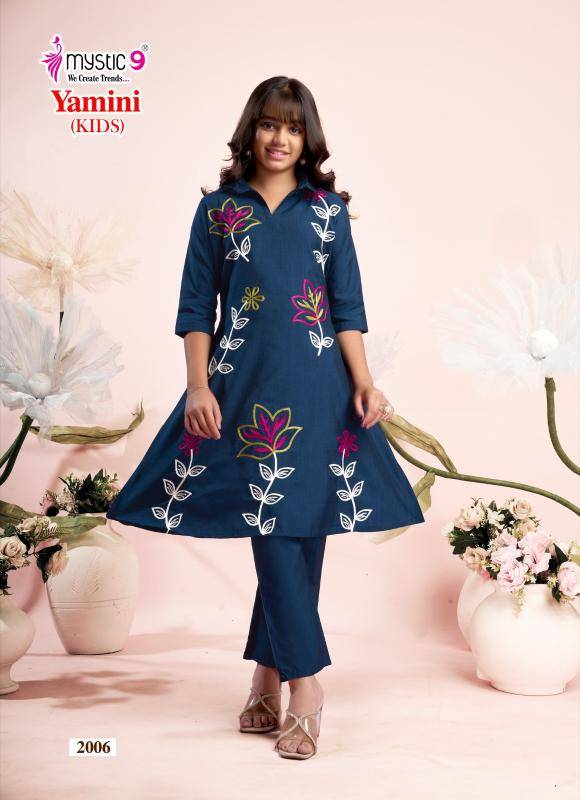 Mystic9 yamini (kids) vol 2 coord set Kurti manufacturer in Delhi